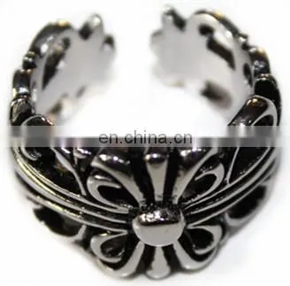 2014 fashion stainless steel jewelry with skull rings design