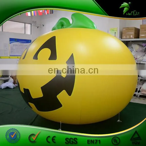 Giant Pumpkin Shape Inflatable Halloween Decorative Balloon Pumpkin Replica Party Display Inflatables