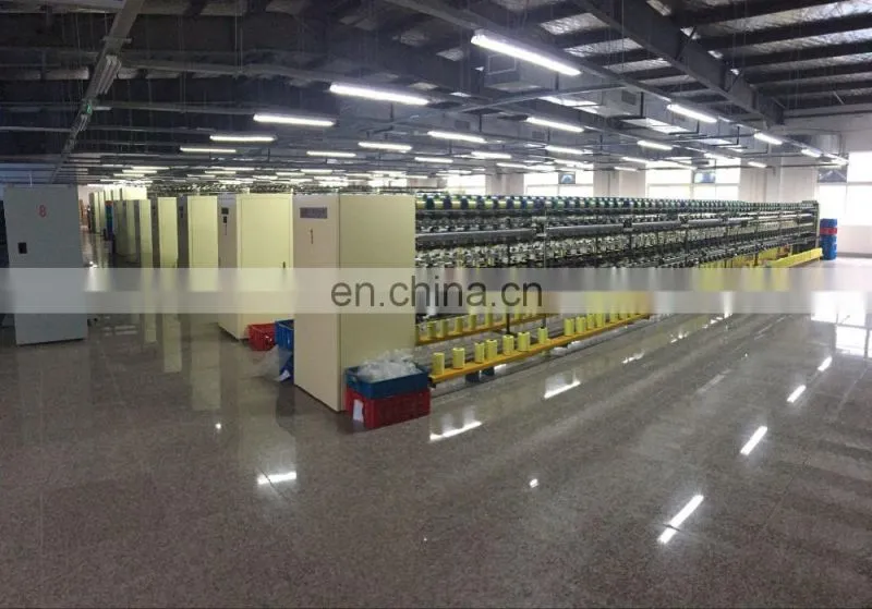 Golden threads of metallic yarn from Chinese factory