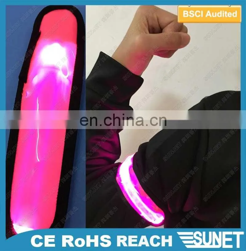 2018 Hot New Products For Eco-friendly Fashion Fitness Led Running Armband