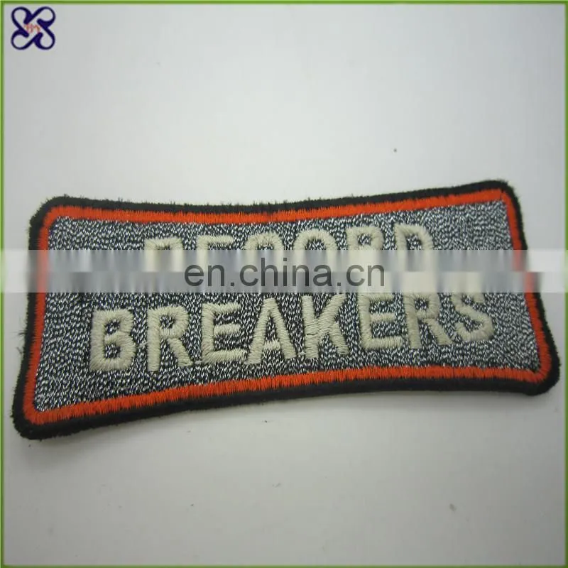 Embroidery patch custom emblem badge/patch work designs