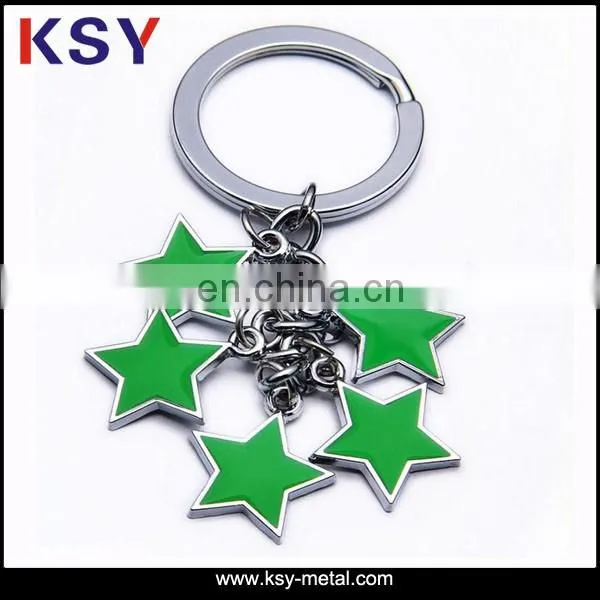 Fashion custom metal keychain with factory price