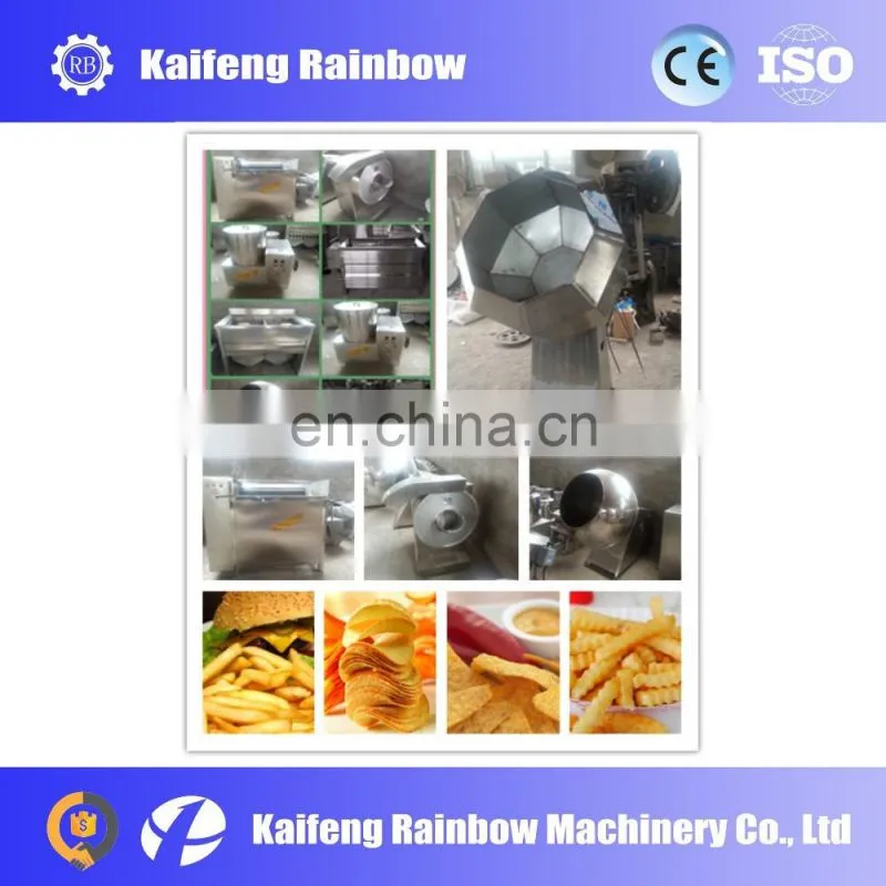 Widely Used Hot Sale Deoiling machine small scale potato chips machine,chips making machine potato