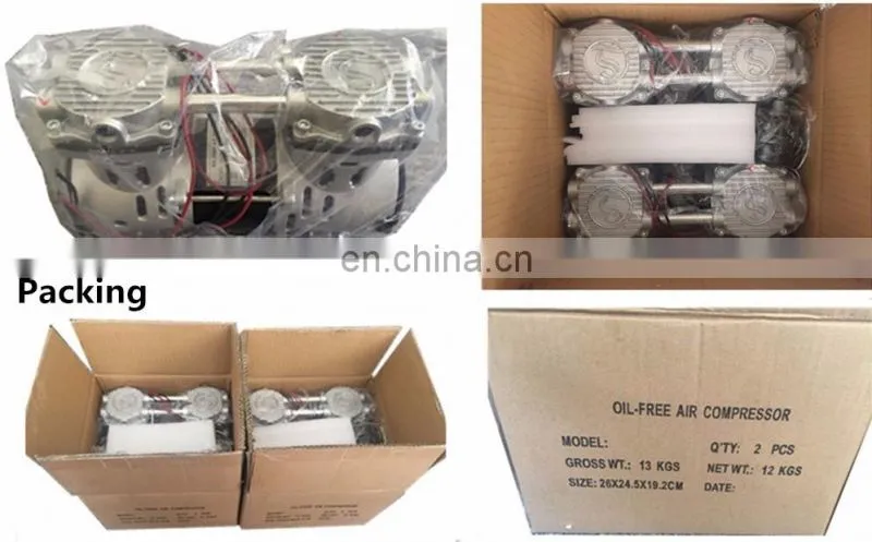 OLF550D Oil-free Rocking Piston Air Compressor Vacuum Pump