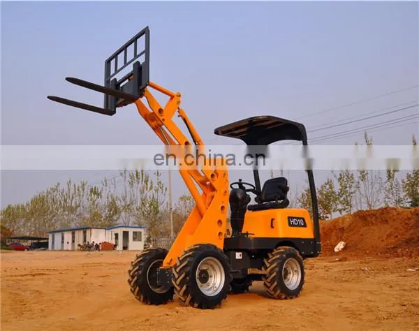 hydraulic articulated mini loader HD10L