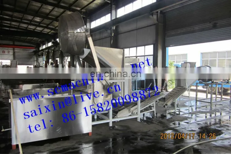 Batch fryer Electric automatic snack Food cheetos kurkure chips Frying Machine