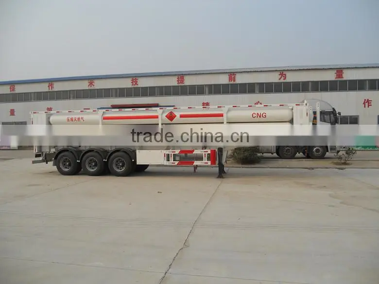 Yukun GSX08-2915-CNG-25 8 tubes transport trailer sales