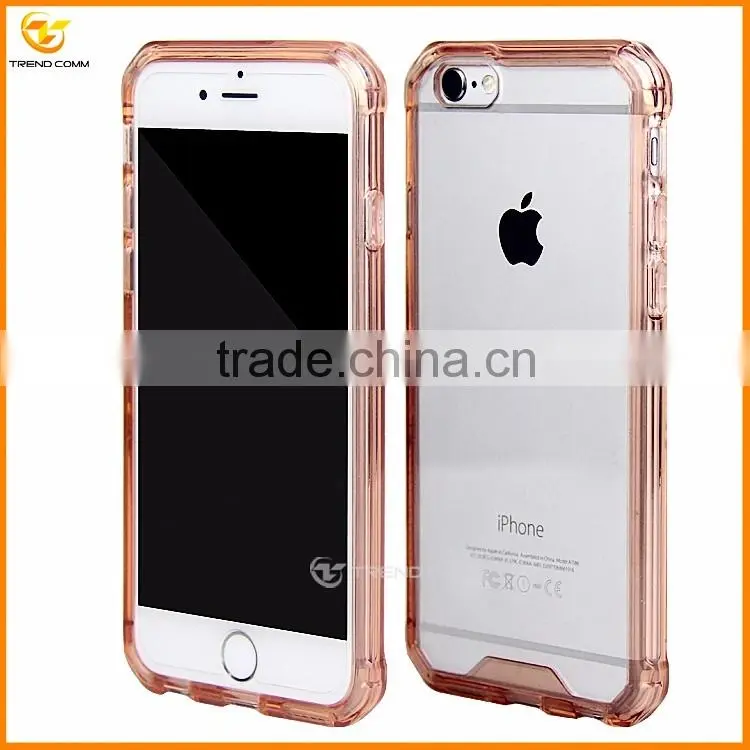 new arrival protective mobile phone crystal clear hard case for iphone 6