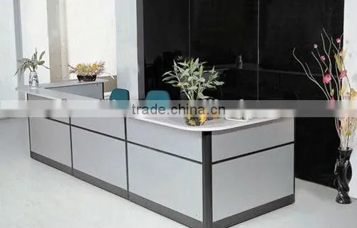 Cheap prices modern wood reception desk S-0101