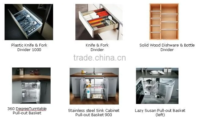 Assemble modular PVC membrane kitchen cabinets on sale( CDY-SP013)
