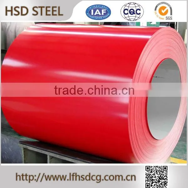 High Quality color coated steel coil PPGI from china