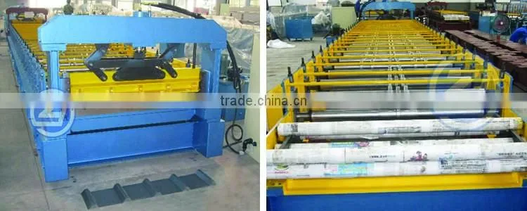 Galvanized Roofing Sheet Roll Forming Machine