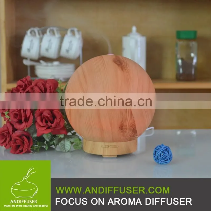 wholesale special design 400ml green round electric aromatherapy air diffuser machines