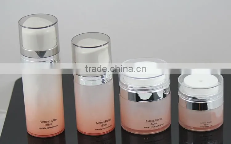 2015 Hot-sale High-grade 30G Acrylic Face Care Cream Airless Bottle with Acrylic Outer Bottle for Day Cream/ Night Cream