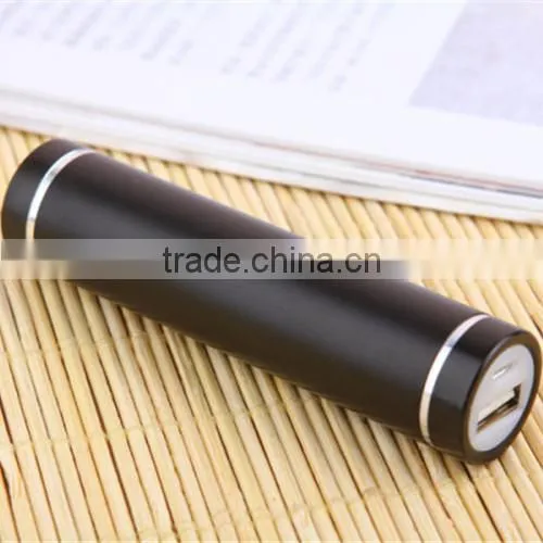 Custom 2600mah metal power bank charger
