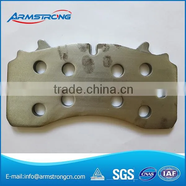 High Shear Strength High Conformity truck back plate of brake pad