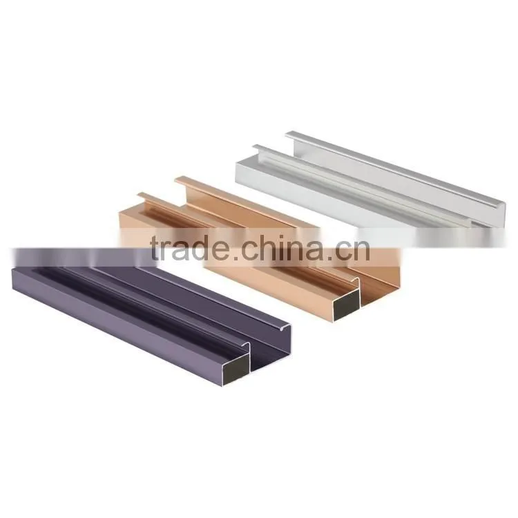 Hot Sale Custom-Made Aluminium Profile Frame for kitchen cabinet
