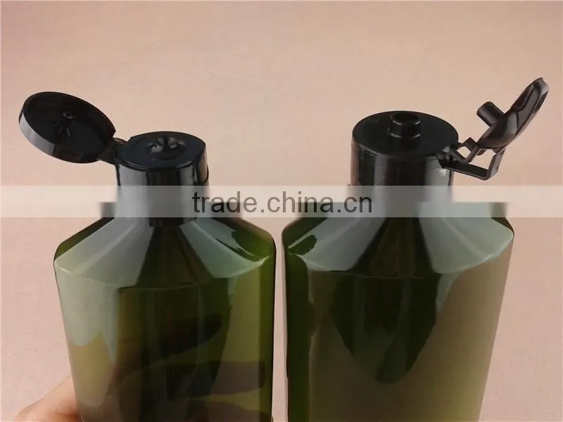 500ml and 250ml PET Bottles Squeeze with Flip Cap
