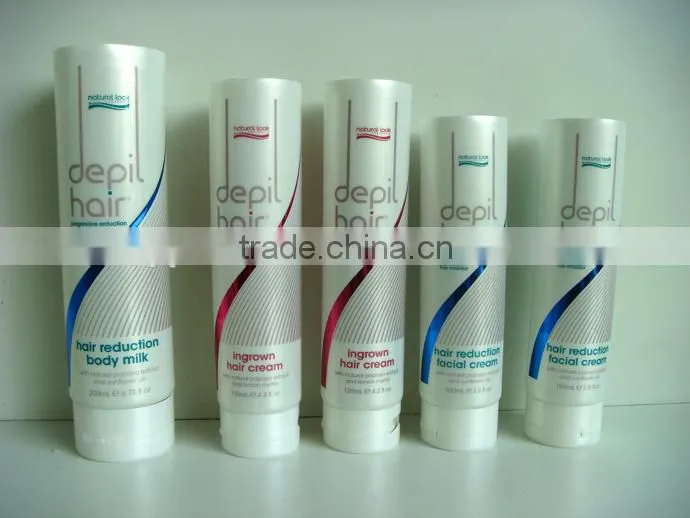 plastic packaging tube for hair extensions