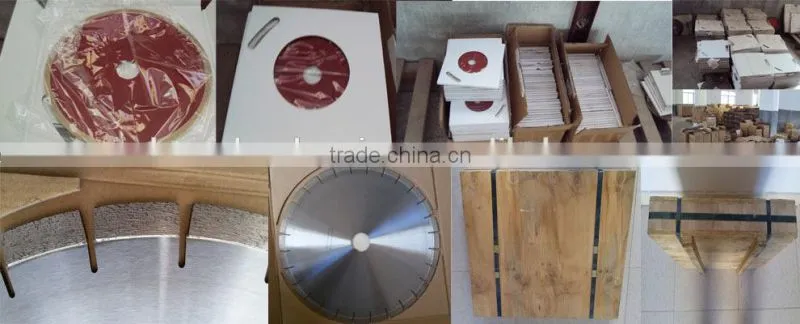 Laser deep segments laser welded diamond saw blade