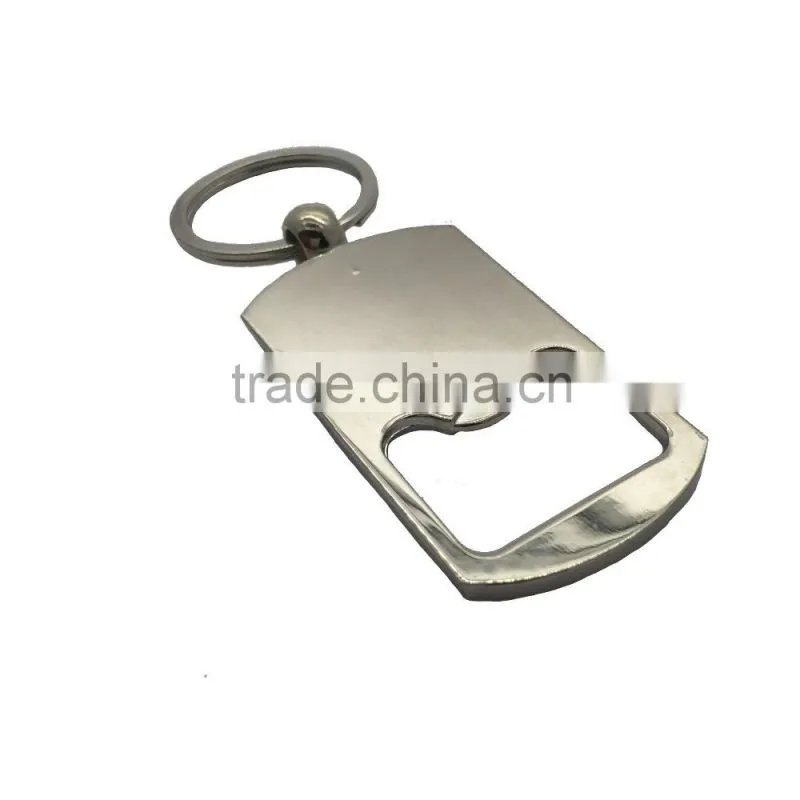 High Quanlity Stainless Steel Bulk Bottle Opener Keychain