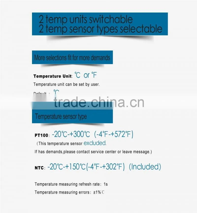 Digital Waterproof Temperature Meter Thermometer Used For Engine Generator Motor Snowmobile Lawn Mower ATV Motorcycle