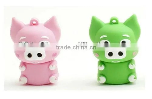 Personalized new design cartoon animal character usb flash drive