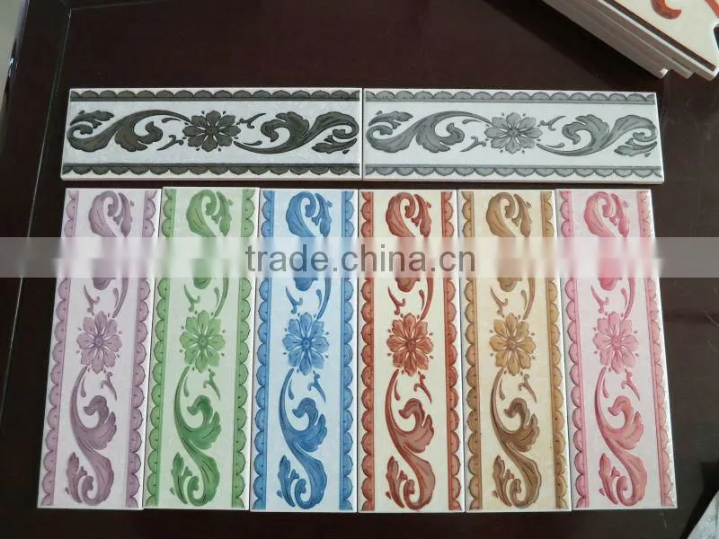 arrow listello border tile