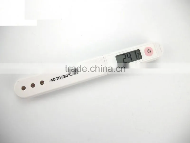 Rapid pocket digital meat thermometer