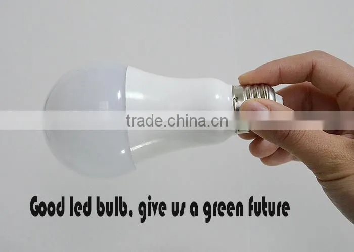 in-put 85-265v, 3w 5w 7w 9w 12w led bulb light with aluminum insert