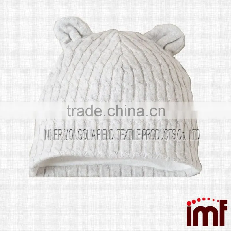Cashmere Baby Bonnet Hats
