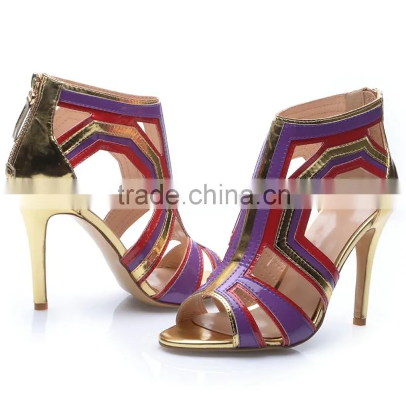 Latest Custom Made Lady Leather Spring Sandals, Top Designer Branded Name Ladies Sandals