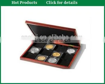 2015 fashion high quality wooden coin box