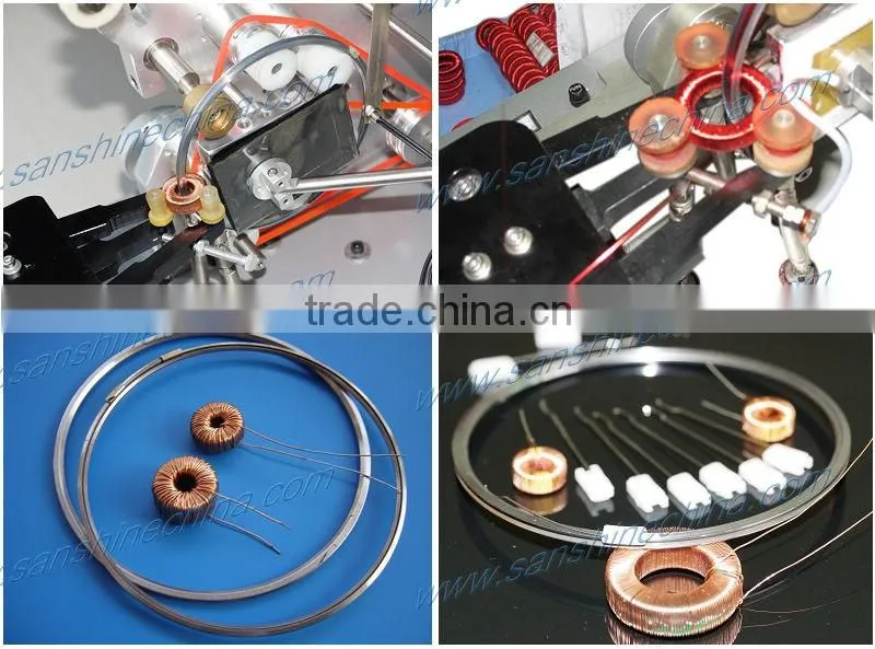 Toroid coil winding slider
