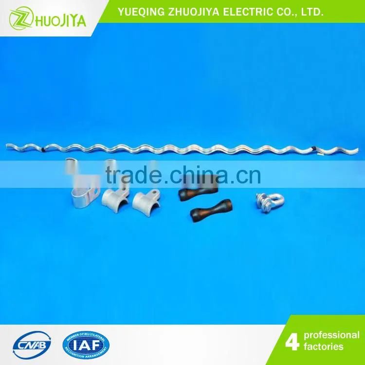 Zhuojiya High Quality Yueqing Factory Supply Preformed ADSS Cable Helical Rods Suspension Set