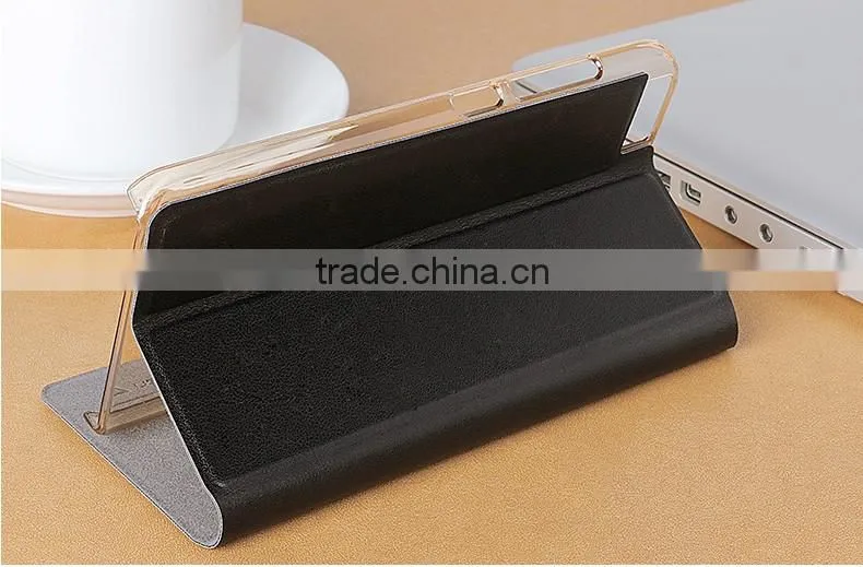 USAMS Muge Series PU Leather Flip Case for Xiaomi 5 with PC Back Cover Wallet Case with View Window MT-5313
