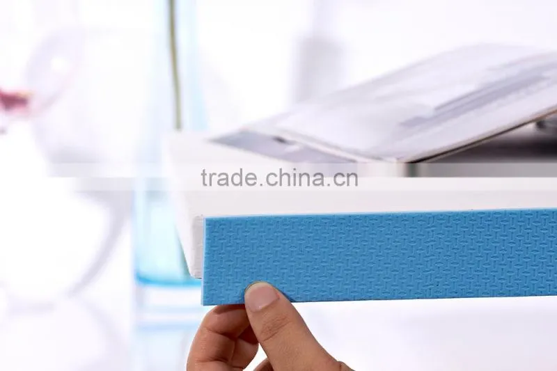 new design PE foam plane bumper strip edge cushion protection pre-applied the tape