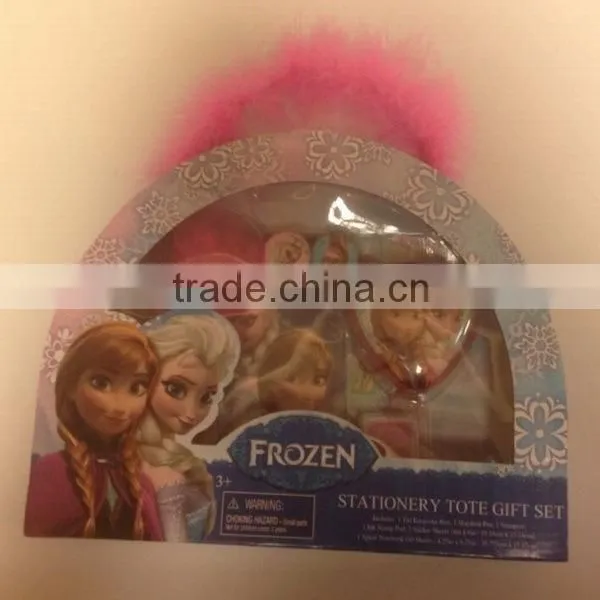 children cartoon kids mini office school frozen stationery gift set
