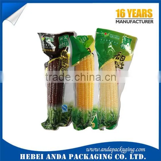 Printed retort pouch food vacuum cooking bag/aluminum foil vacuum packing bag for meat