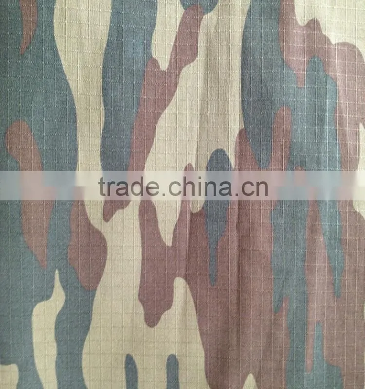 Anti-tear tc camouflage fabric for military clothing