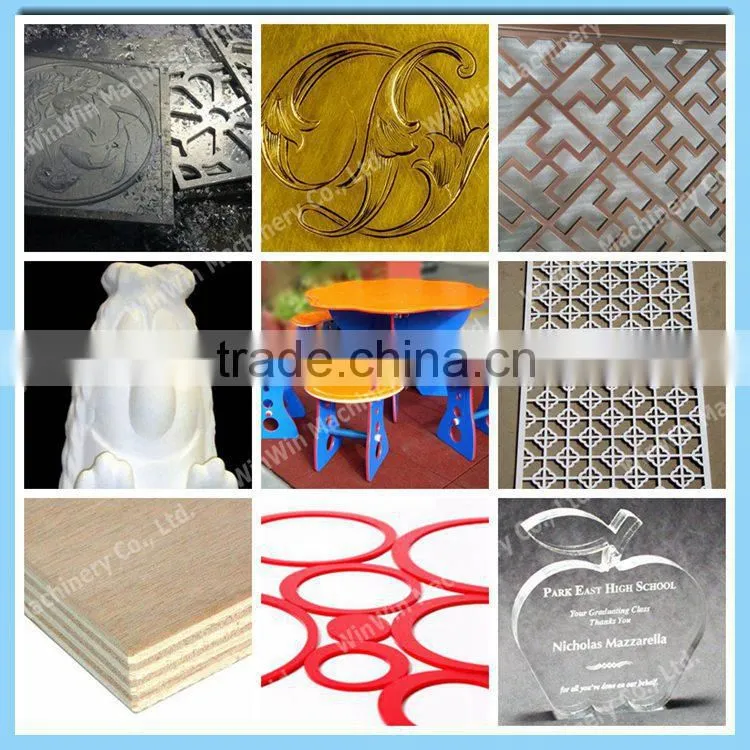 Cheap High Precision 3 Axis 1200x1300mm Machines For Making Furniture