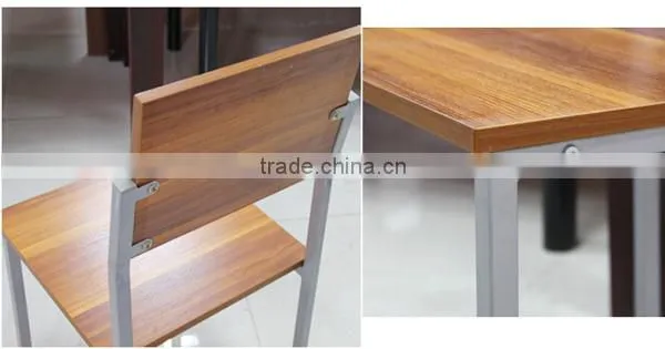 A1243 Big promotion!!! 2015 hot sale wooden dining table 4 seaters set
