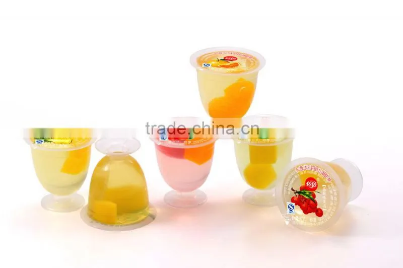 60g fruit pieces in cup fruit jelly