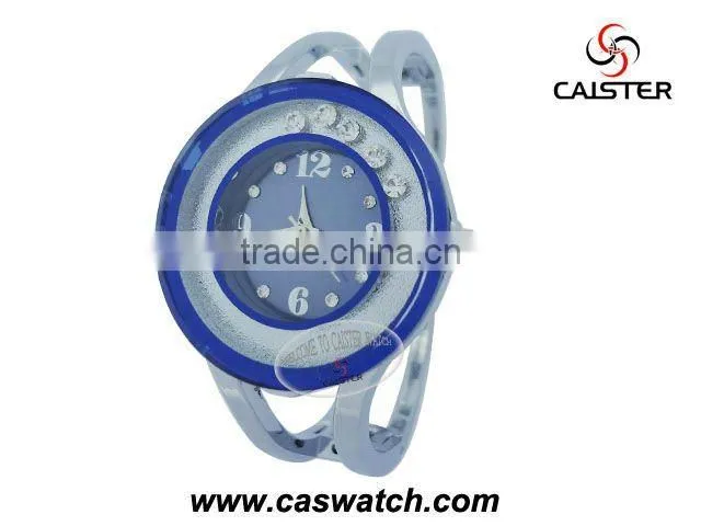 Promotional ladies bracelet watch with diamond dial