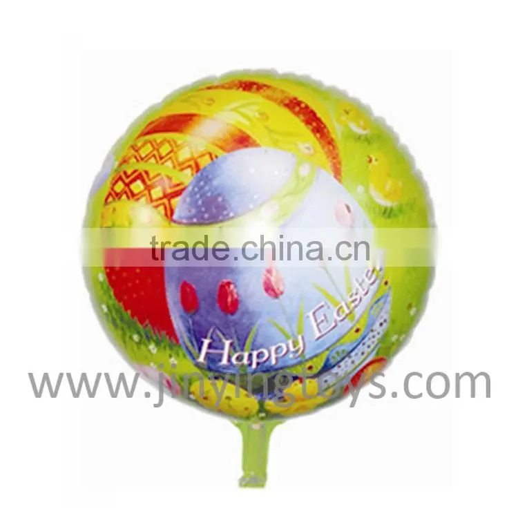 18 inch promotional foil advertising custom printed balloons with EN71