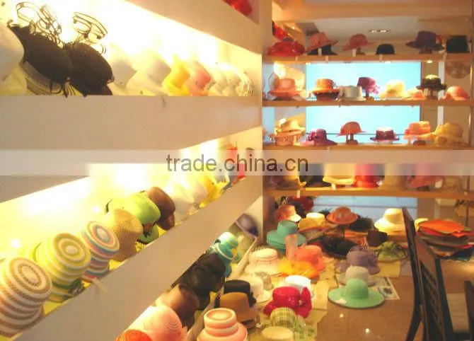 red ladies summer hat/crochet straw hat/big brim sun hat wholesale