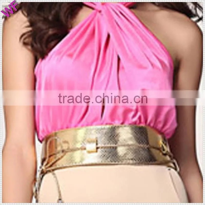 Custom Made Halter Bodycon Dress with Belt