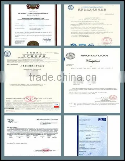 ABS GL ISO BV NK LR welding wire certificates! CO2 MIG welding wire ER70S-6