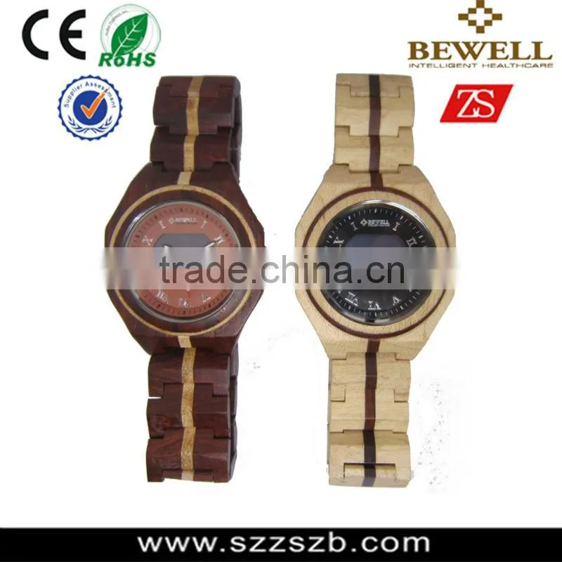 Top sale Elegance Fashion charming competitive price men waterproof wood watch