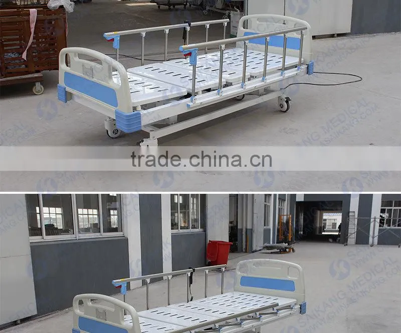 Guardrail Scalable Multi-Function Electric Hospital Bed
